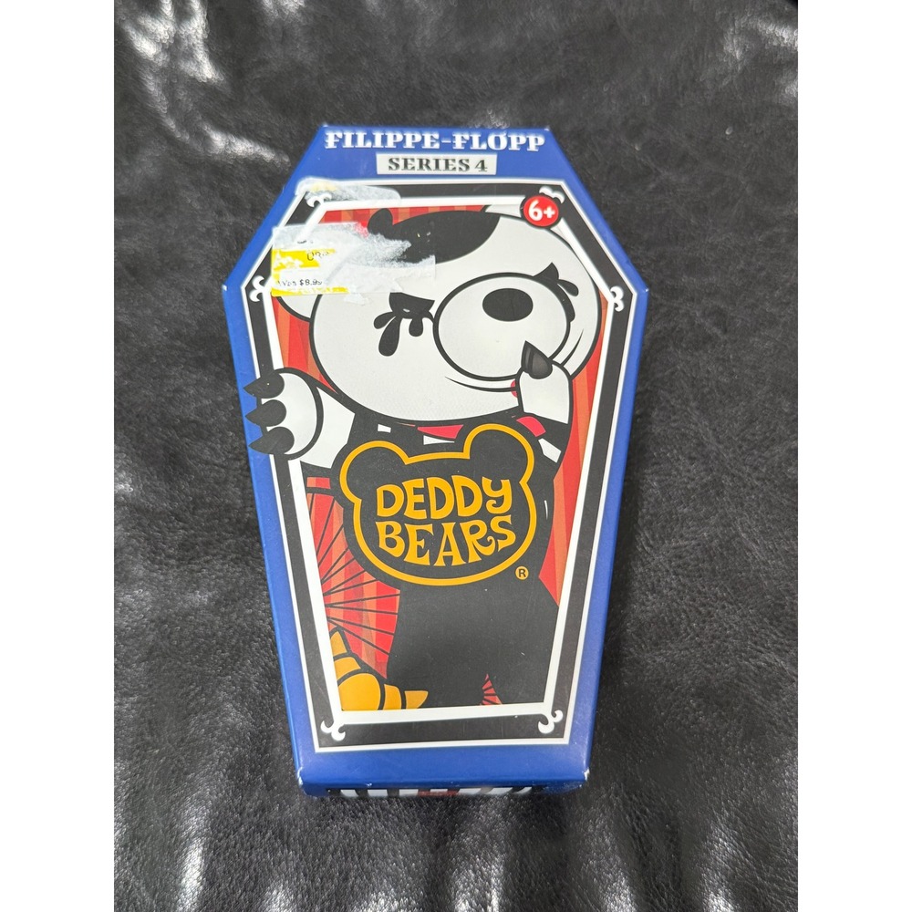Deddy Bears Series 4 Filippe-Flopp 6.1 Inch Plush‎ Coffin Box DBD509 Blue Panda